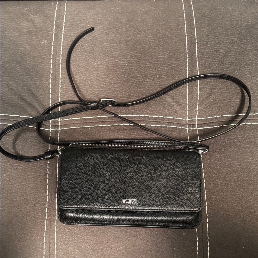 TUMI Elegant Black Crossbody Bag